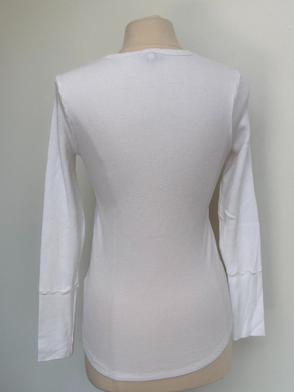 Splendid White Classic Thermal Henley - Picture 3 of 4